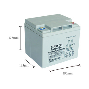 Batterie rechargeable GEL 12V 24AH de qualité supérieure, régulée par valve, utilisée pour l'énergie solaire - Product Image 3