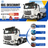 Truk Traktor SHACMIAN Edisi Klasik Efisiensi Tinggi Terlaris Bekas, Tugas Berat 4x2 6x4 6x6