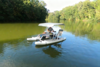 Nouveau design 2026 – Yacht gonflable électrique en PVC Drop Stitch pour sports nautiques, rafting, école et surf résidentiel