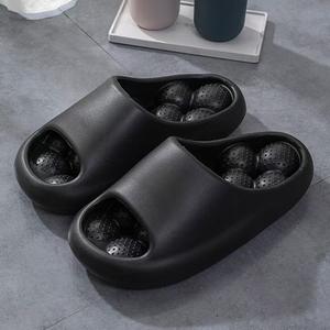 Nouvelles sandales plates d'été pour hommes et femmes, pour l'intérieur et l'extérieur, avec plateforme, mules, tongs douces, pantoufles de salle de bain, épaisses - Product Image 6