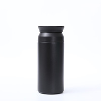 Bouteille d'eau en acier inoxydable japonais 304 avec filtre, bouteille d'eau thermique portable de sport en plein air, thermos, flacon isotherme sous vide