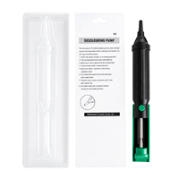 PINSUN Pompe à dessouder manuelle en gros d'usine, stylo d'aspiration à vide pour étain, outil de retrait de soudure, boîtier en plastique ABS