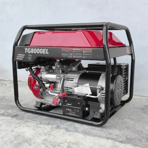 <strong>Honda</strong> GX390 Powered 6000W Open Frame Gasoline <strong>Generator</strong> 6500W with Electric Start - Product Image 5
