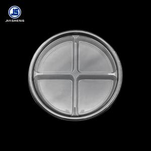 Plateau en plastique de qualité 4 grilles jetable et transparent pour fruits secs noix chocolat <span class=keywords><strong>sushi</strong></span> biscuits - Product Image 2