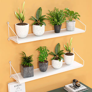 Étagères murales flottantes en bois, meubles de décoration, moderne, flottantes - Product Image 6