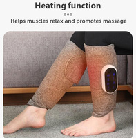 2.6L Speicher methode LED Elektrische Luft kompression Schnur loses Waden rücken-und Fußarm massage gerät Kälber Bein airbag Fuß massage gerät