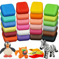 Kit de Arcilla Seca al Aire, Ligera y Súper Suave, para Niños de 5 a 7 Años, Unisex, Herramientas de Modelado DIY, Plastilina, Slime