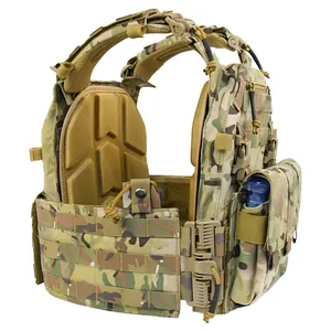 GAG Gilet imperméable 1000D de haute qualité personnalisé Tactique Multicam Tactique Laser Cut Molle Armor Plate Carrier Vest