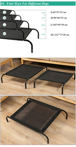 Camas de Camping para perros, cama elevada para perros, impermeable, hamaca de refrigeración para mascotas - Product Image 6