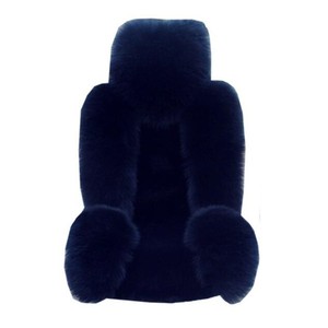 Housse de siège de voiture universelle en cuir de mouton sur mesure, housse de siège de voiture <span class=keywords><strong>Polo</strong></span>, housses de siège de voiture universelles d'hiver, ensemble complet - Product Image 5