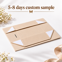 Boîte cadeau magnétique rigide en carton avec fermeture à ruban pour bijoux, chapeaux, cravates, ceintures - Recyclable et personnalisable