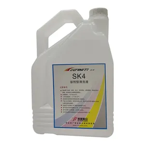 عالية الجودة 5L sk4 تنظيف دافق الحبر السائل الحل للطابعة المذيبات رأس الطباعة