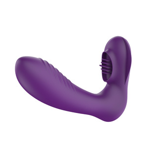 Dispositivo di Autodifesa Femminile 2022 Top Seller, Inseribile nel Corpo, Giocattolo Sessuale Indossabile per Esterni, Rosa/Viola, in Silicone e ABS - Product Image 6