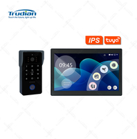 Trudian Home Smart 10 pouces IPS écran tactile visiophone Maison 2 fils interphone vidéo téléphones de porte anneau sonnette W sonnette caméra