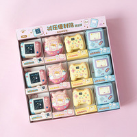 Serie de consolas de juegos divertidos Fresh Cute Girl Heart Doudou Notebook portátil pequeño cuaderno para aliviar el estrés juguetes promocionales