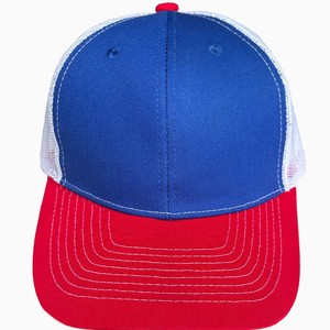 หมวกแก๊ปตาข่ายแบบปรับได้ 6 แผง ทรง Snapback ระบายอากาศดี เหมาะสำหรับกิจกรรมกลางแจ้ง ขี่จักรยาน  ผ้าฝ้าย 100%  แบบ Unisex - Product Image 1