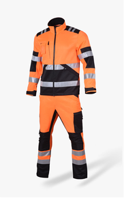 Дышащий Быстросохнущий износостойкий светоотражающий аварийный резервный Рабочий костюм, пожарно-спасательная Рабочая форма - Product Image 2