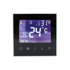 Guangdong Magnesium Special Intelligent Digital <b>Temperature</b> <b>Controller</b> 86x86mm For Home Office Hotel HVAC Systems - Product Image 3