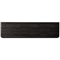 Meuble TV en bois de chêne naturel de haute qualité personnalisé Rhoohill pour salon, console multimédia en bois
