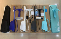 Gitar Pintar Enya NEXG Generation Carbon Fiber dengan 6 Senar, Fretboard Ebony, Finishing Glossy