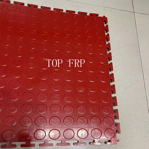 Eco-friendly PVC Workshop Floor Tiles Anti-static Interlocking PVC Garage Flooring Mats 500*500*6mm - Product Image 3