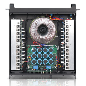 Amplificateur de puissance audio stéréo professionnel 2U 2 canaux 8 ohms 800W haute puissance classe H, boîtier métallique, modèle XLR FF8000, vente chaude - Product Image 3