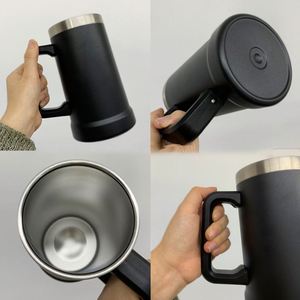 DD1816 Tasse à whisky isotherme en acier inoxydable pour camping en extérieur, grande tasse à bière d'aventure avec poignée, maintien thermique 6-12 heures - Product Image 4