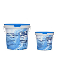 Échantillon Gratuit Peinture Époxy Autolissante Sans Solvant Mat et Brillant 1-2 mm Revêtement Résistant à l'Usure pour Garage Souterrain