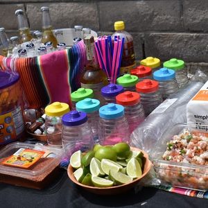 1리터 멕시코 캔디 용기 미니 비트롤레로 바렐 빨대 컵 플라스틱 배럴 빨대 뚜껑 포함 - Product Image 6