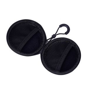 OEM & ODM מפעל מותאם אישית עגול צורת נשיאה קשיח EVA מקרה אחסון תיק עבור אוזניות אוזניות אוזניות, כבל USB - Product Image 2