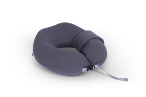 Reise kissen OEM Komfortables leichtes aufblasbares Memory Foam-Reise kissen für verbesserte Flugzeugbett-Flugzeug reise unterstützung - Product Image 2