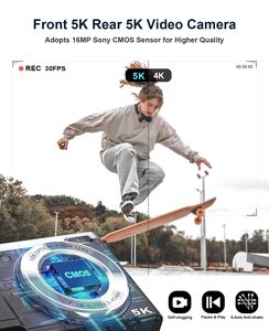 Direct Factory Small Portable <b>Digital</b> <b>Camera</b> Gift Auto EIS Anti-Shake 56Mp 5K <b>Video</b> Optical Face Detection CMOS Portable 5K Vide - Product Image 2