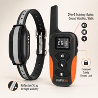 Traceur GPS et Beidou étanche en plastique pour dressage canin anti-dérangements avec 1 an d'autonomie de la batterie
