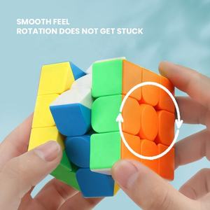 <span class=keywords><strong>Cubo</strong></span> Mágico 3x3x3, Juguete Educativo, Cubos de Velocidad Magnéticos, Color Personalizado, Regalo para Niños - Product Image 4