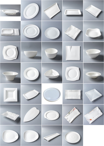 <span class=keywords><strong>Assiette</strong></span> et bol en céramique de porcelaine de haute qualité bon marché idéal pour la maison mariage lave-vaisselle en vrac vaisselle vente restaurants - Product Image 6