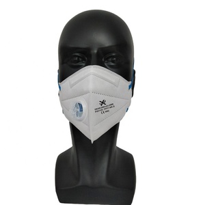 Masker Respirator Sekali Pakai PPE Grosir untuk Industri, Masker Wajah Anti Debu dengan Kain Non-woven dan Harga Pabrik - Product Image 4