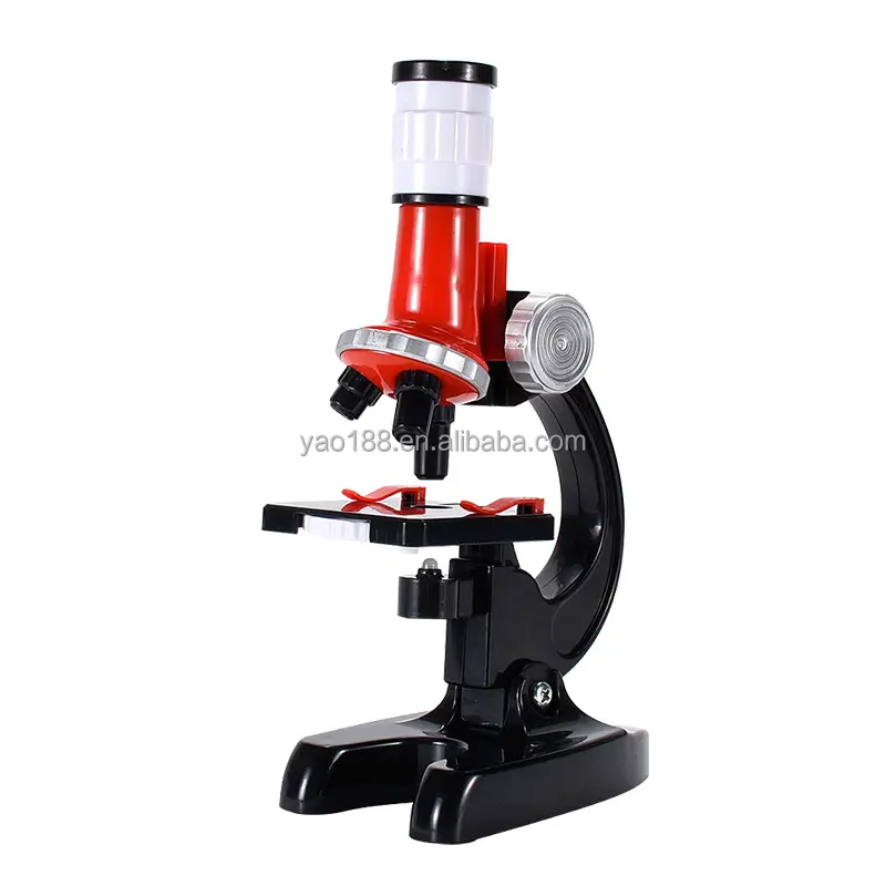 Hd Microscopio de alta potencia juguete Escuela Primaria ciencia biológica experimento portátil rompecabezas para niños