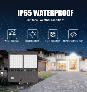 Lampione Super luminoso 50w 100w 150w 200w 250w 300w alluminio 220volt IP67 sensore moderno commerciale lampione stradale a LED - Product Image 2