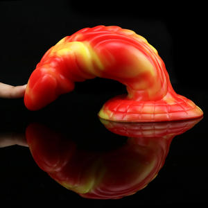 Sex Toy pour Adultes à Vente Chaude, <span class=keywords><strong>Ventouse</strong></span> pour Point G, Jouet Sexuel en Forme d'Animal <span class=keywords><strong>Pas</strong></span> <span class=keywords><strong>Cher</strong></span>, Gros Dildo Monstre Extraterrestre pour Femmes - Product Image 2