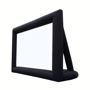 Écran de projection avant et arrière personnalisé pour l'extérieur écran de projection écran de cinéma gonflable avec souffleur d'air avec chaises - Product Image 2