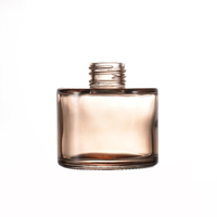120ml clair ambre personnalisé recharge diffuseur d'air arôme luxe huile essentielle diffuseur de roseau désodorisant bouteille en verre