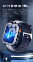 Écran de 1.83 pouces Y76 montre intelligente enfants carte SIM 4g HD caméra vidéo appel classe Mode étanche Smartwatch 800mah batterie