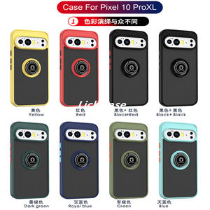 Lichicase souple TPU <span class=keywords><strong>lunette</strong></span> mat plaque arrière anti-rayures couverture de téléphone portable pour Google Pixel 10 10 Pro 10Pro XL étui personnalisé - Product Image 6