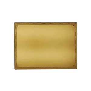<span class=keywords><strong>Ornement</strong></span> de cercueil <span class=keywords><strong>funéraire</strong></span> et raccords 6224 plaque signalétique de poitrine 8 "x 6" matériau ABS - Product Image 1