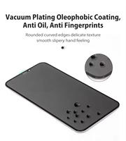Protection d'écran en verre trempé anti-espion 0,33 mm à couverture intégrale pour iPhone 15 16 17 18 Pro Max, protection d'écran anti-regard indiscret