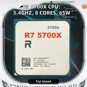 CPU <span class=keywords><strong>AMD</strong></span> R7 5700X de 8 Núcleos para Escritorio, 3.4GHz, 65W, 32MB, Usado, Socket AM4, Económico - Product Image 2