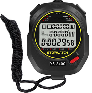Chronomètre de poche numérique professionnel avec fonction de rappel pour le sport et la course à pied, écran LCD - Product Image 1