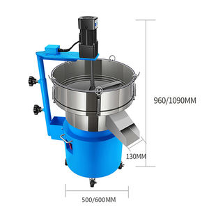 Machine de tamisage automatique Yunqingtech à agitation vibratoire pour lait de soja, amidon, sauces, poudres plastiques, lait de riz, poudre métallique - Product Image 3