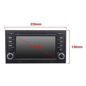 <span class=keywords><strong>Radio</strong></span> de Coche 2 Din de 7 Pulgadas con Pantalla Táctil para Audi A4 S4 RS4 2002-2008 con Carplay, Android Auto, Navegación GPS, WiFi+4G, Unidad Principal BT - Product Image 3