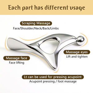 Therapiemeridianen Schrappen Lymfatische Gezondheidszorg Lichaamsmassage Tool Voet Reflexologie Acupunctuur Thai Massager Roller - Product Image 4